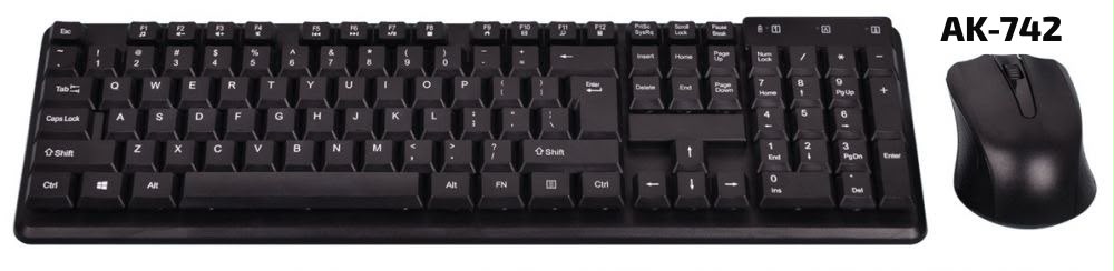 Kit Teclado Y Mouse Recargable Sate  ( 742 )